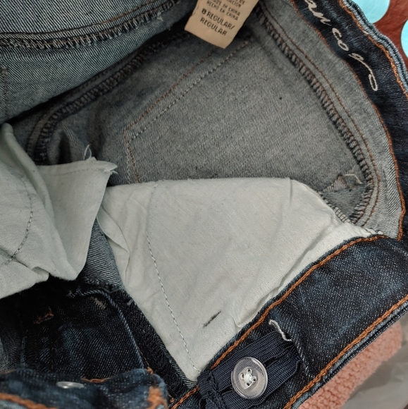 Girl's Arizona Darkwash Straigtleg Jeans - Picture 9 of 10